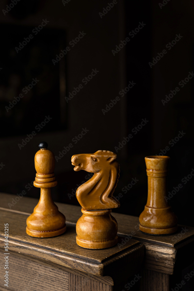 Chess photographed on a chessboard
Chess photographed on a chessboard