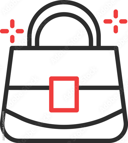 Hand Bag Vector Icon

