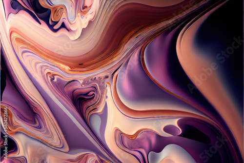Marble waves universe