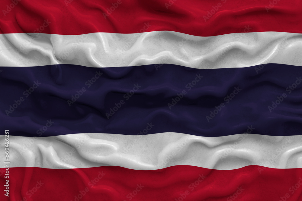 National flag of Thailand. Background with flag of Thailand National flag of Thailand. Background with flag of Thailand