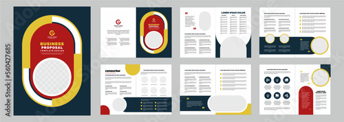 Minimalist business proposal template