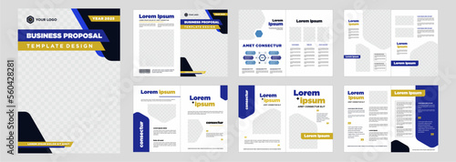 Minimalist business proposal template