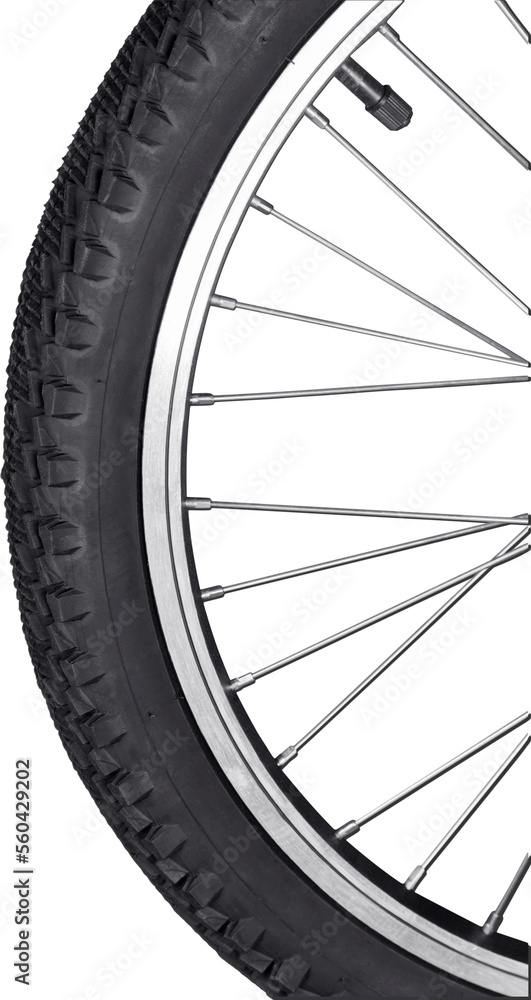 Fototapeta premium Racing bike detail and Vehicle Part
