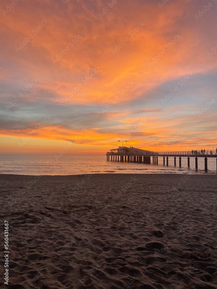 Sonnenuntergang in Italien