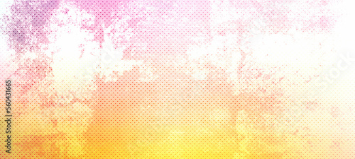 Yellow Grunge effect panorama Background, Usable for social media, story, poster, promos, party, anniversary, display, and online web Ads.