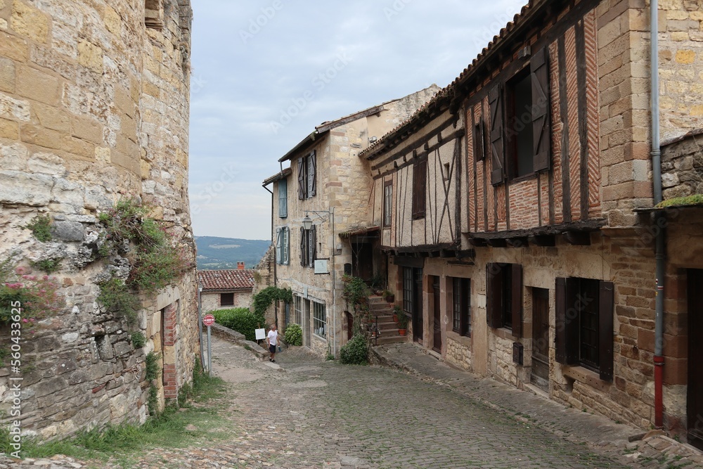 Cordes-sur-Ciel, the beautiful village in France Cordes-sur-Ciel, the beautiful village in France
