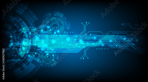 abstract background image network circuit board concept and sci-fi technology