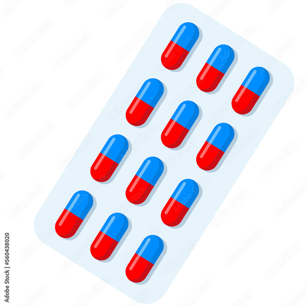 red and blue pills isolated red and blue pills isolated