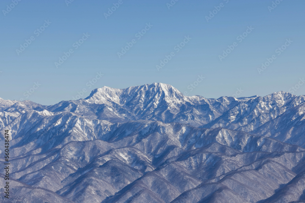 Fototapeta premium snow covered mountains