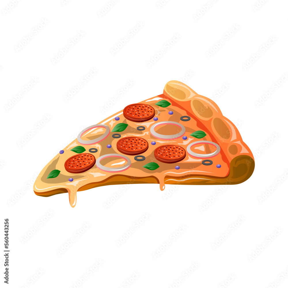Pizza Vector Illustration Pizza Vector Illustration