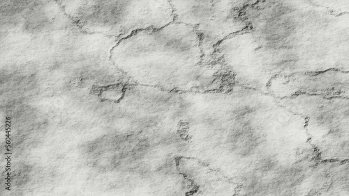 3D render of grunge crack grey and white concrete wall texture, copy space