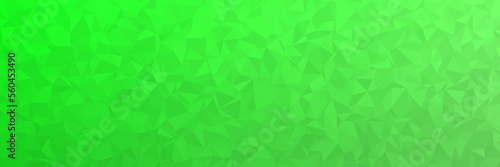 Abstract green low poly background as texture