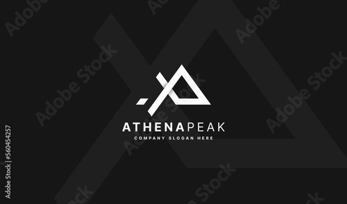 letter p with peak logo