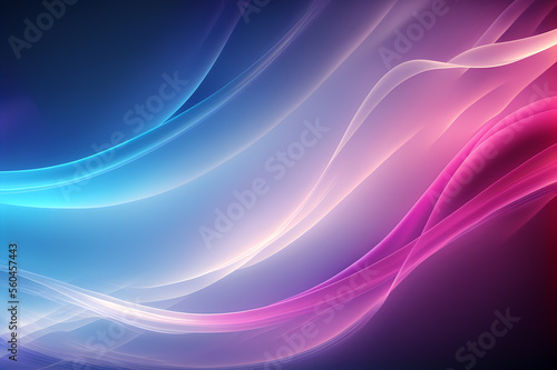 Bright Pink  Purple  and Blue Swoosh Ambient Blur Background 2