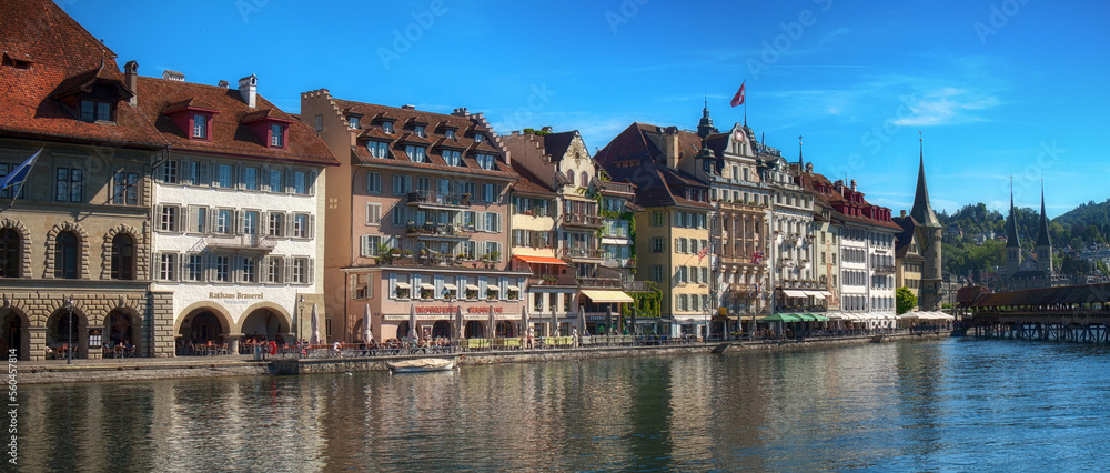 Cityscape of Lucerne, Switzerland