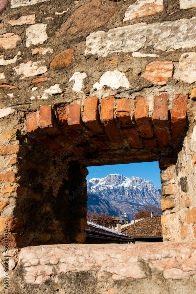 Fototapeta premium Castello del Buonconsiglio, città di Trento, Trentino Alto Adige