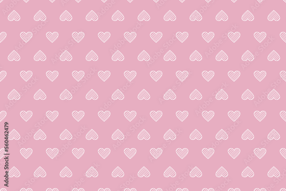 Valentine's Day Pattern Background