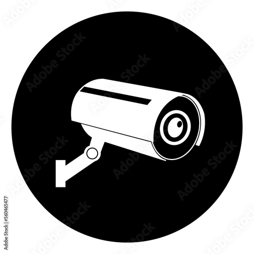 CCTV Security Symbol Sign, Vector Illustration, Isolate On White Background Label .EPS10