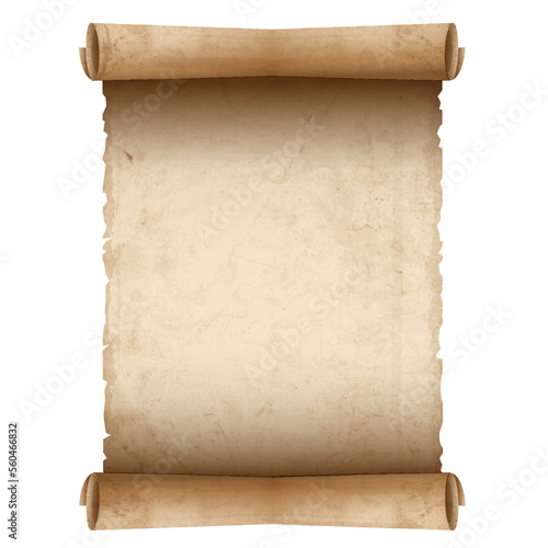 Vector Old Scroll Paper