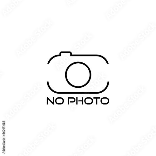 No photo available icon. Picture coming soon icon isolated on white background