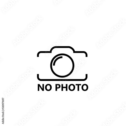 No photo available icon. Picture coming soon icon isolated on white background