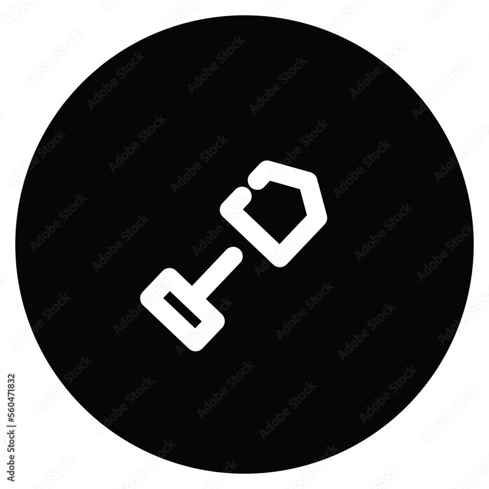 Shovel Outline Icon Shovel Outline Icon
