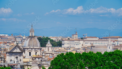 Panorama of the ancient city of Rome