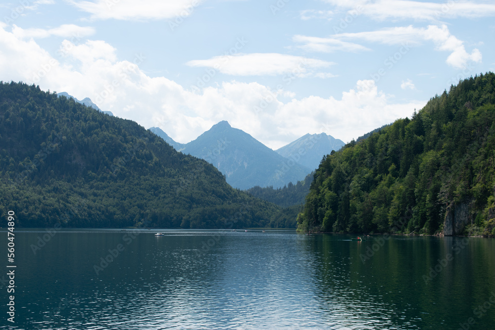 Lago de los Alpes.