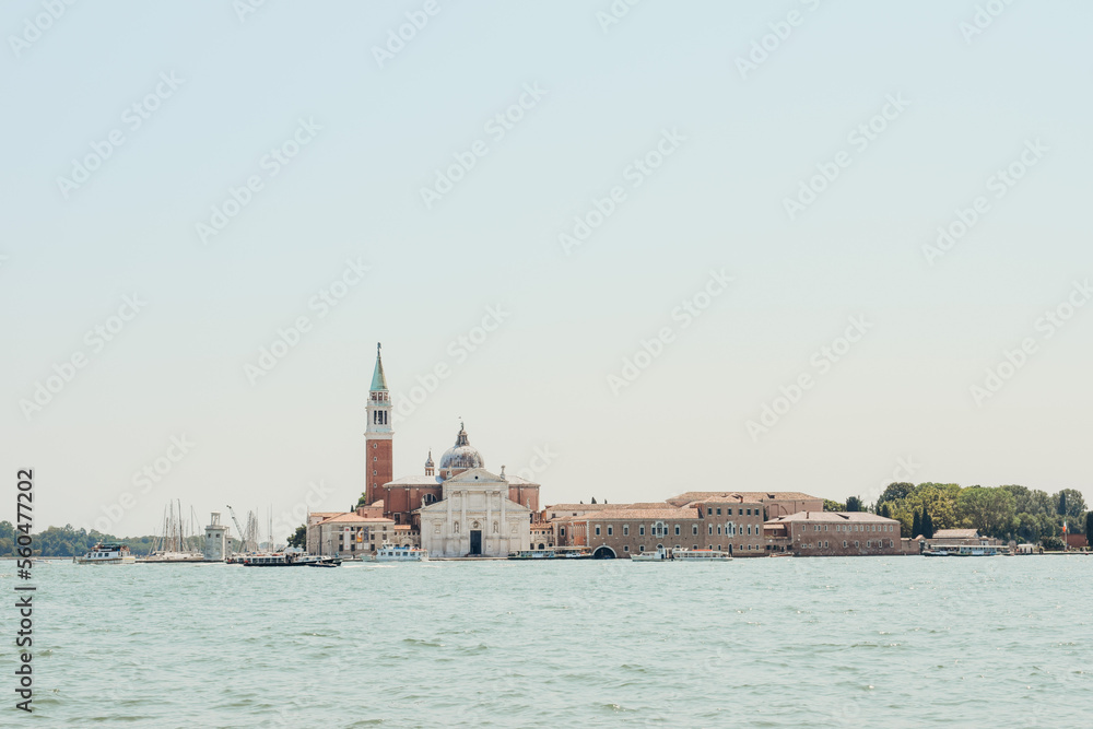 Vistas desde la Plaza de San Marcos, en Venecia.