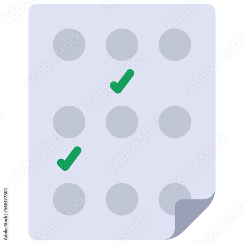 Multiple Choice Icon