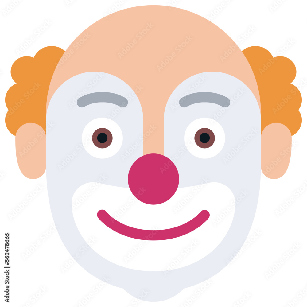 Clown Face Icon Clown Face Icon