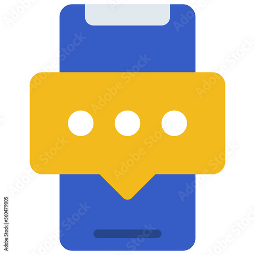 Mobile Phone Message Icon