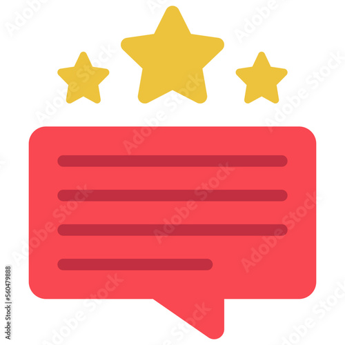 Positive Review Message Icon