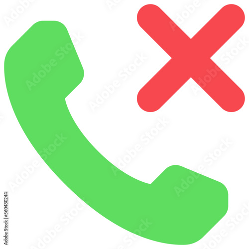 End Phone Call Icon