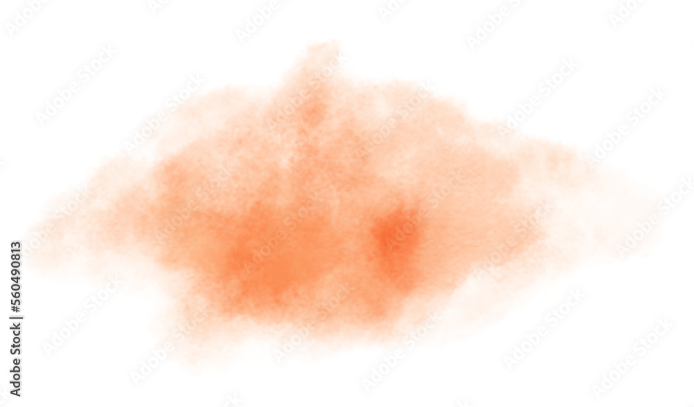 Fototapeta premium Watercolor stain texture shape