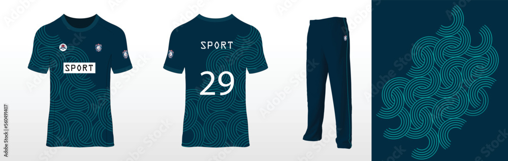 Sport kit design jersey and bottom. Sport kit design jersey and bottom.