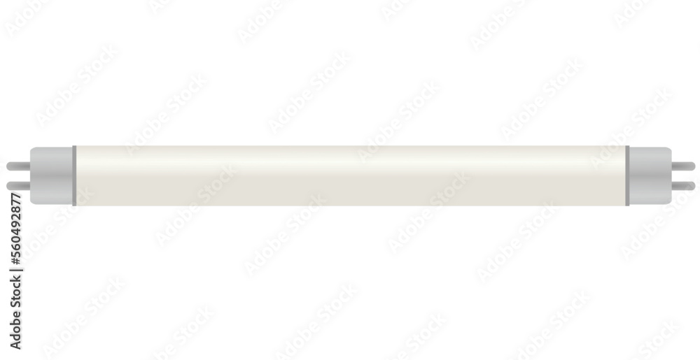 Standard tube bulb. vector illustration Standard tube bulb. vector illustration