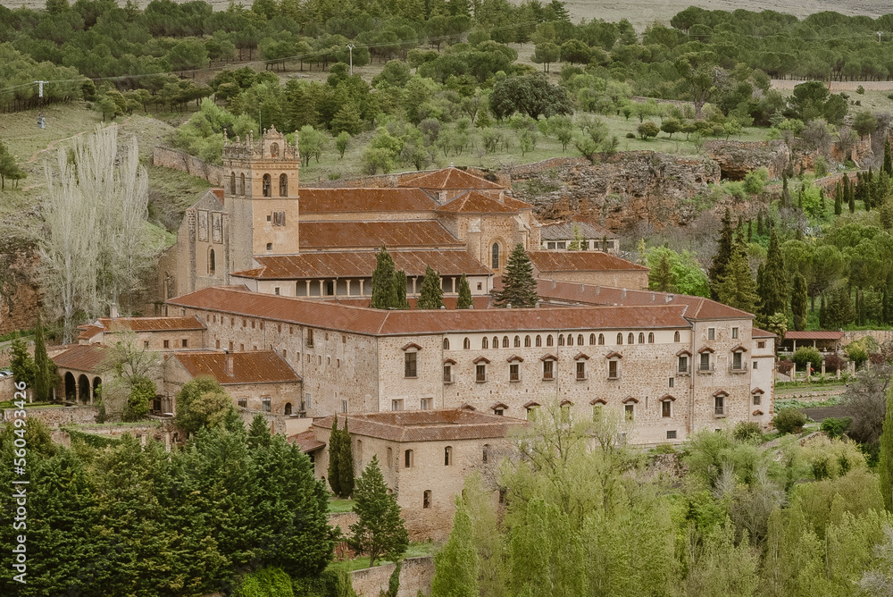 Segovia, España. April 28, 2022: 
Santa María del Parral Monastery - Jerónimos Monks OSH