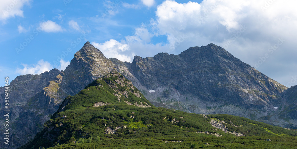 View of the Tatras mountains. Poland. View of the Tatras mountains. Poland.