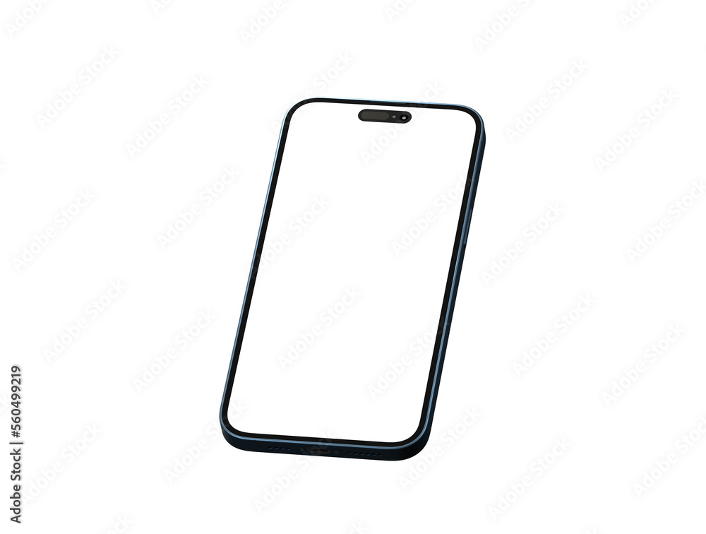 Smartphone. Mobile phone Template. Telephone 3d - mockup Smartphone. Mobile phone Template. Telephone 3d - mockup