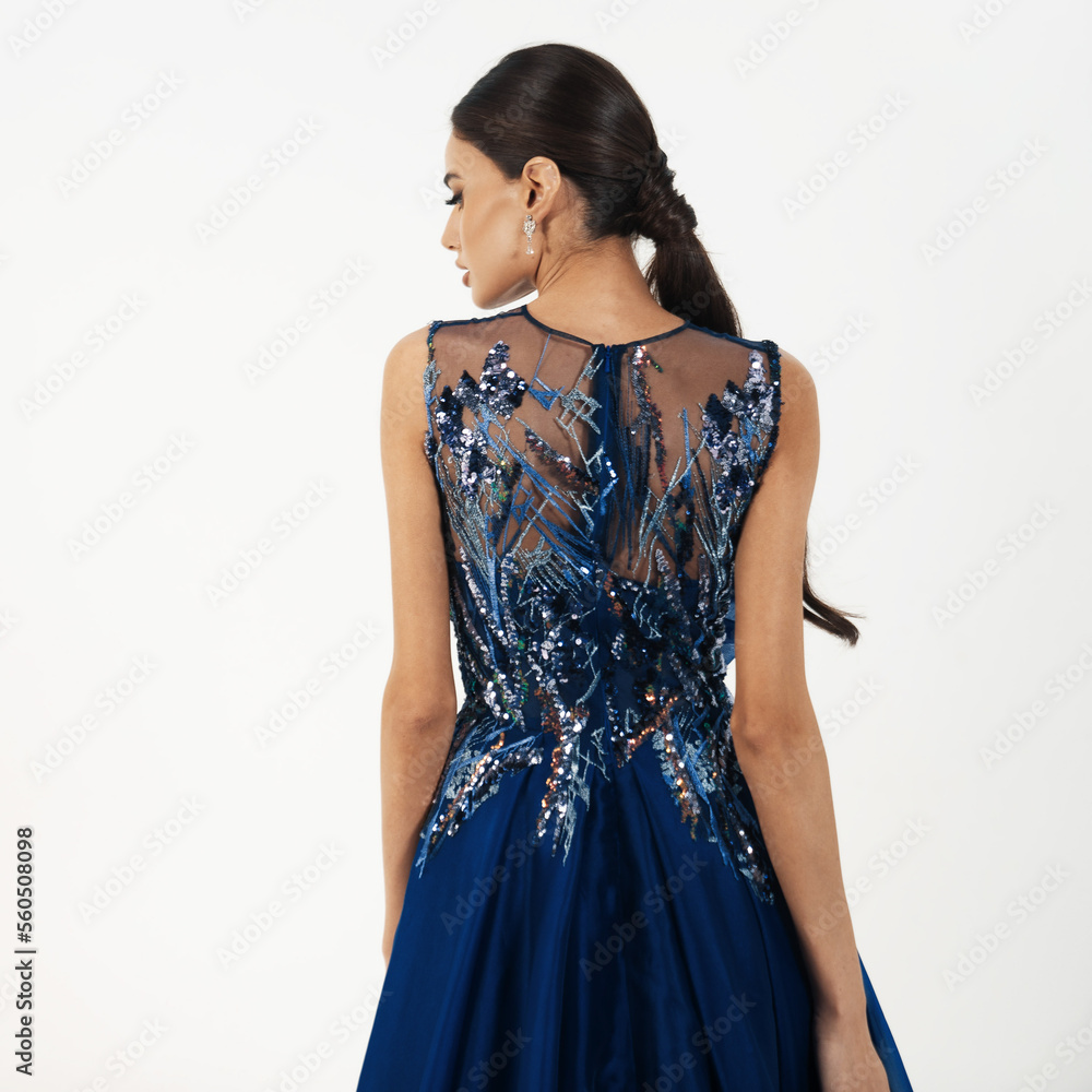 a model in an elegant evening dress dress a model in an elegant evening dress dress