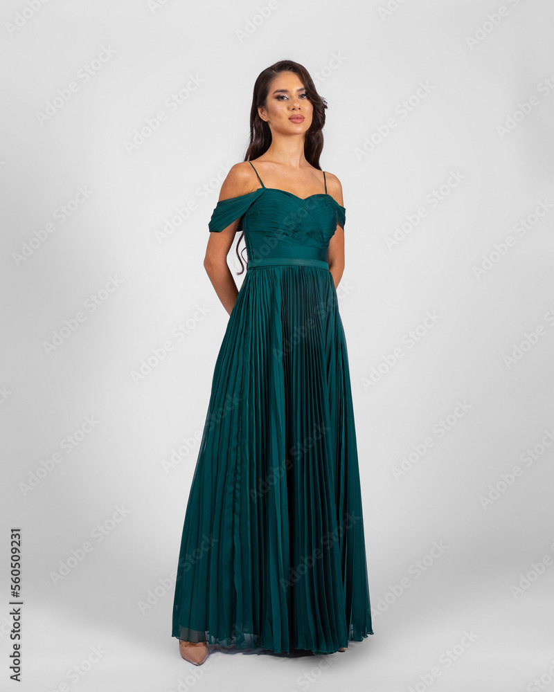 a model in an elegant evening dress dress a model in an elegant evening dress dress