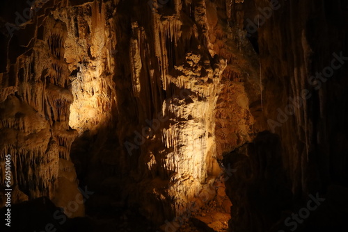 The Grotte des Demoiselles is a large cave located in the Hérault valley of southern France, near Ganges