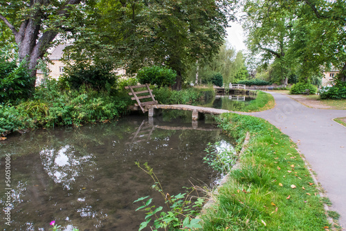 The village and stream of Lower Slaughter