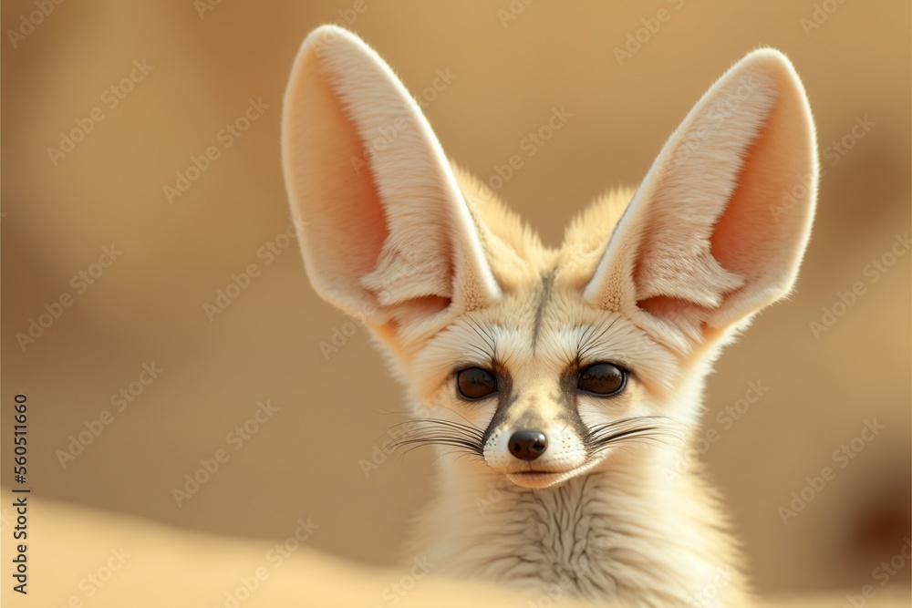 a small animal with a very big ears and a big nose with a weird look on it's face and ears, with a neutral background of sand and a soft, soft, soft, soft,. a small animal with a very big ears and a big nose with a weird look on it's face and ears, with a neutral background of sand and a soft, soft, soft, soft,.