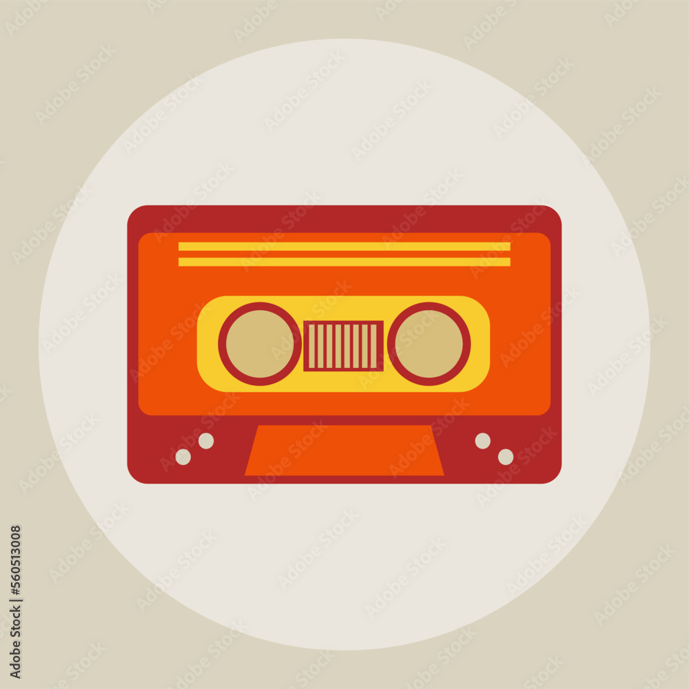 retro audio cassette