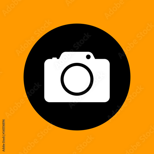 Photography Simple Camera Icon Vector