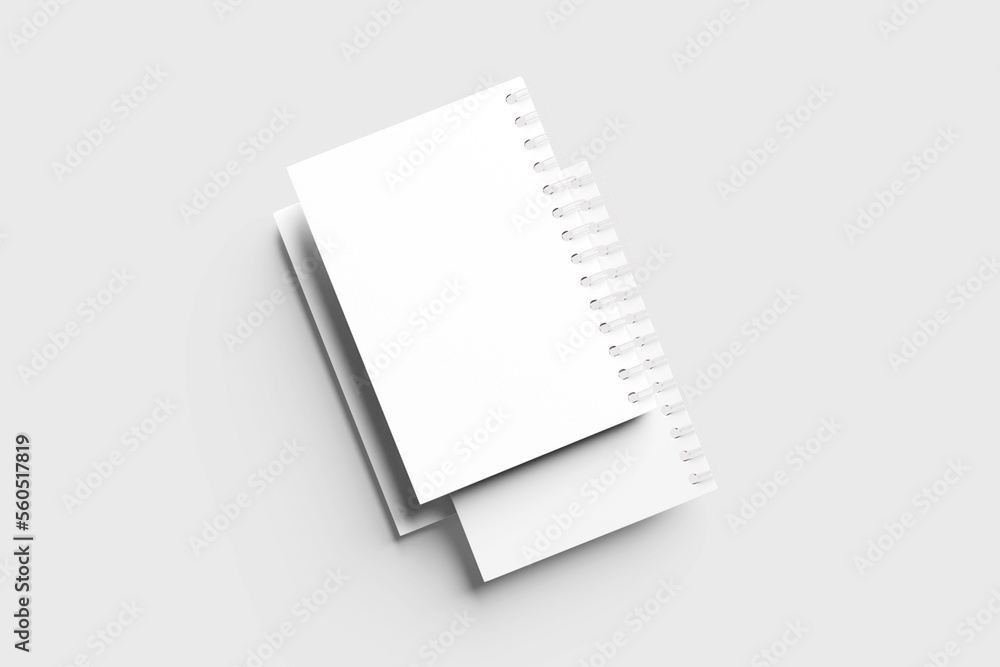 Spiral Notebook Mockup Spiral Notebook Mockup