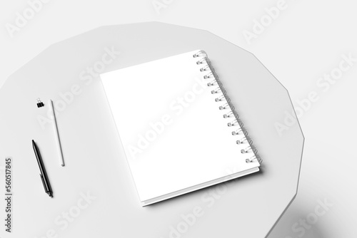Spiral Notebook Mockup