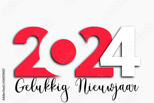 2024 - gelukkig nieuwjaar 2024